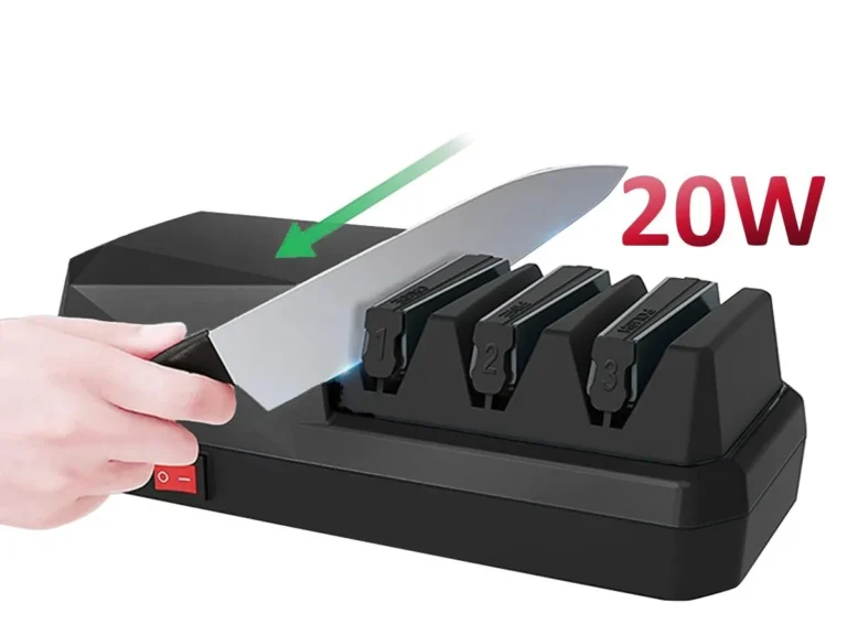 New Kitchen Knife Sharpener Clearance: Manual pull-through sharpener for sharpening dull kitchen knives.