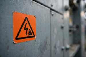 media generation nfpa 70e label requirements fe 0 7c0c70b2 ff77 4f8d a2c5 fb3e826dfeac Arc flash warning label on an industrial electrical panel